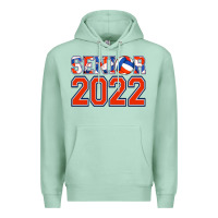 Seafoam senior volleyball custom Premium Hoodie - Jasminsmagicworld