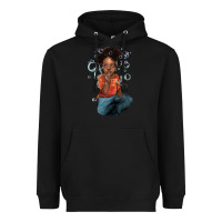 Black afro black boy Heavyweight Hoodie - NancyCooperArtShop