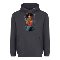 Smoke afro black boy Heavyweight Hoodie - NancyCooperArtShop