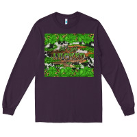 Plum let's get lucked up Long Sleeve Tee - Artiststas
