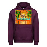 Mauve Wine sunshine on my mind Urban Hoodie - TumblerDesignByShophia