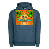 Pigment Midnight Navy sunshine on my mind Urban Hoodie - TumblerDesignByShophia