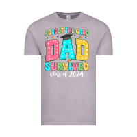Vintage Zinc forget the grad dad survived class of 2024 Vintage Tee - JahusDesignShop