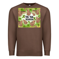 Chestnut tis the season christmas tree cake Premium Sweatshirt - MaliasSmallBusiness
