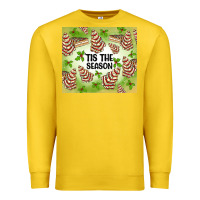 Lemon tis the season christmas tree cake Premium Sweatshirt - MaliasSmallBusiness
