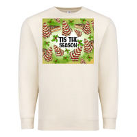 Sandshell tis the season christmas tree cake Premium Sweatshirt - MaliasSmallBusiness