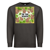 Smoke tis the season christmas tree cake Premium Sweatshirt - MaliasSmallBusiness