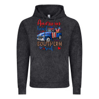 Vintage Black American heart southern soul truck Vintage Hoodie - Neo Western