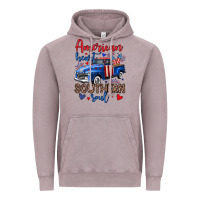 Vintage Zinc American heart southern soul truck Vintage Hoodie - Neo Western