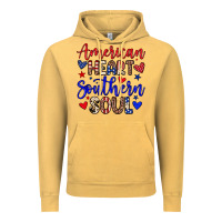 Vintage Mustard American heart southern soul Vintage Hoodie - Neo Western