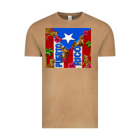 Vintage Camel puerto rico coqui leopard Vintage Tee - AdoDesignShop