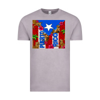 Vintage Zinc puerto rico coqui leopard Vintage Tee - AdoDesignShop