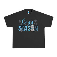 Pigment Black cozy season gnome coffee Urban Heavy Tee - JahusDesignShop