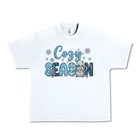 White cozy season gnome coffee Urban Heavy Tee - JahusDesignShop