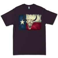 Plum texas flag Premium Tee - BarkalooDesign