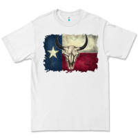 White texas flag Premium Tee - BarkalooDesign