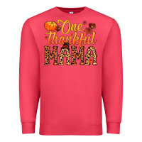 Cardinal one thankful mama Premium Sweatshirt - MaliasSmallBusiness
