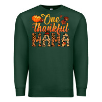 Sports Green one thankful mama Premium Sweatshirt - MaliasSmallBusiness