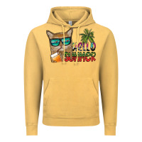 Vintage Mustard hello summer Vintage Hoodie - SublimationCraftShop