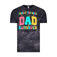 Cloud Black forget the grad mom survived class of 2024 Vintage Tee - JahusDesignShop