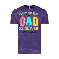Cloud Purple forget the grad mom survived class of 2024 Vintage Tee - JahusDesignShop