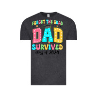 Vintage Black forget the grad mom survived class of 2024 Vintage Tee - JahusDesignShop