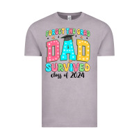Vintage Zinc forget the grad mom survived class of 2024 Vintage Tee - JahusDesignShop