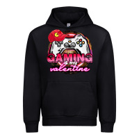 Black Gaming is my valentine Urban Hoodie - HowdyJamesFarm