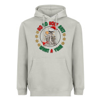 Moon Dust ho ho holly shit skeleton santa Heavyweight Hoodie - MaliasSmallBusiness