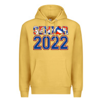 Antique Gold senior volleyball custom Premium Hoodie - Jasminsmagicworld
