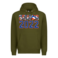 Army Green senior volleyball custom Premium Hoodie - Jasminsmagicworld