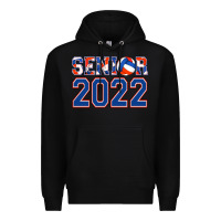 Black senior volleyball custom Premium Hoodie - Jasminsmagicworld