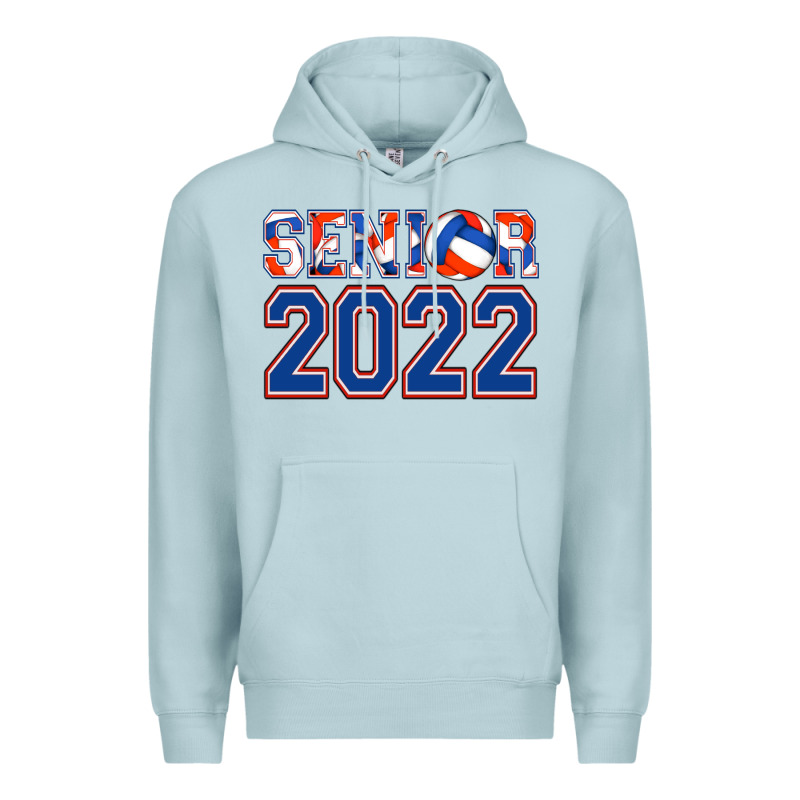 Senior Volleyball Custom Premium Hoodie by Jasminsmagicworld | Teevron