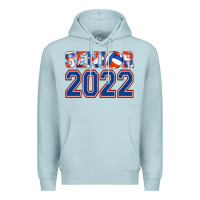 Blue Mist senior volleyball custom Premium Hoodie - Jasminsmagicworld