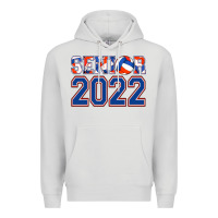 Dove Grey senior volleyball custom Premium Hoodie - Jasminsmagicworld