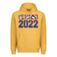 Mustard senior volleyball custom Premium Hoodie - Jasminsmagicworld