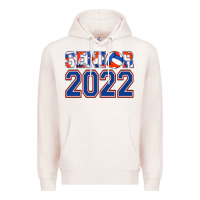 Pale Pink senior volleyball custom Premium Hoodie - Jasminsmagicworld