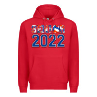 Red senior volleyball custom Premium Hoodie - Jasminsmagicworld