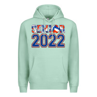 Seafoam senior volleyball custom Premium Hoodie - Jasminsmagicworld