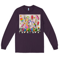 Plum popsicle's and unicorn Long Sleeve Tee - AdoDesignShop