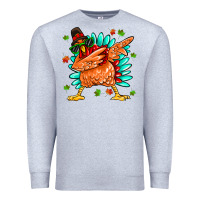 Heather Grey turkey Premium Sweatshirt - MaliasSmallBusiness
