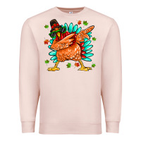 Pale Pink turkey Premium Sweatshirt - MaliasSmallBusiness