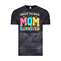 Cloud Black forget the grad mom survived class of 2024 Vintage Tee - JahusDesignShop