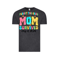 Vintage Black forget the grad mom survived class of 2024 Vintage Tee - JahusDesignShop