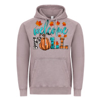 Welcome Fall Vintage Hoodie | Teevron