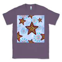Lavender 4th of july leopard star seamless pattern Classic Tee - BundleAndBundleShop