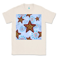 Natural 4th of july leopard star seamless pattern Classic Tee - BundleAndBundleShop