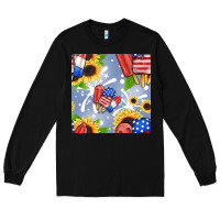 Black patriotic popsicle Long Sleeve Tee - BundleAndBundleShop
