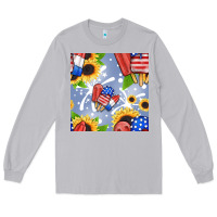 Moon Dust patriotic popsicle Long Sleeve Tee - BundleAndBundleShop