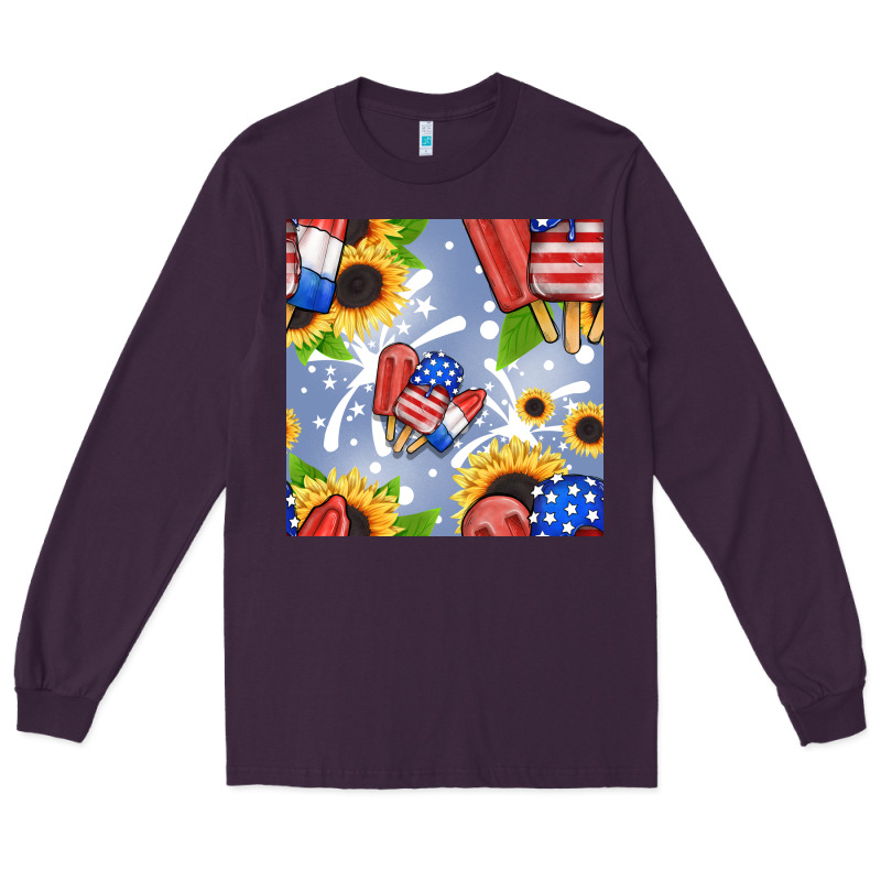 Patriotic Popsicle Long Sleeve Tee by BundleAndBundleShop | Teevron